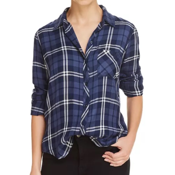 Rails Metallic Plaid Shirt, new with tags - Picture 1 of 3